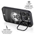 NBA Milwaukee Bucks Animal Print Black iPhone 16 Pro Kickstand Case